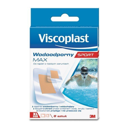 Plastry Viscoplast Zestaw Wodoodporny Max Szt Apteka Apteczka