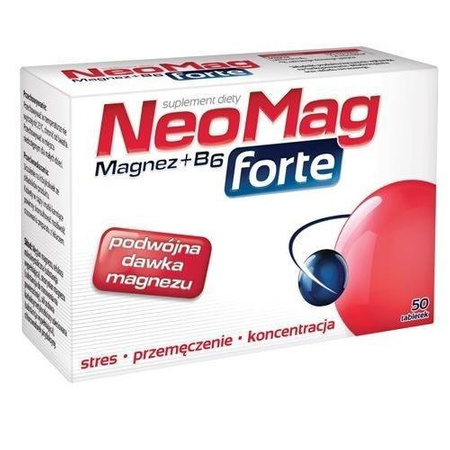 Neomag Forte 50 Tabletek Aptekacurate Pl