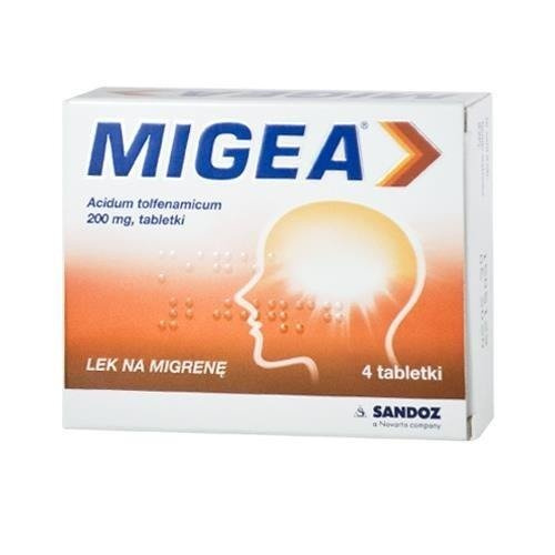 Migea 200 Mg 4 Tabletki APTEKA LEKI I SUPLEMENTY PREPARATY