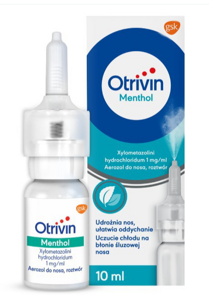 Otrivin Menthol aerozol do nosa roztwór 1mg ml 10 ml aptekacurate pl