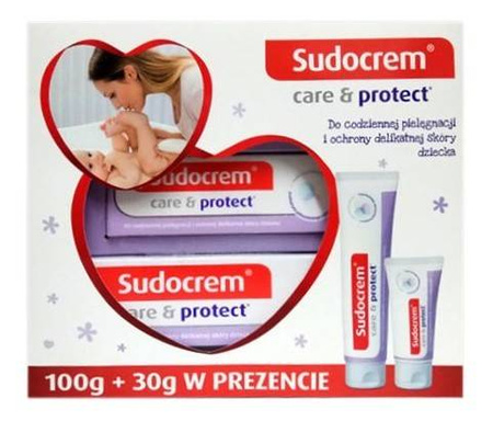 SUDOCREM Care&Protect zestaw, 100g + 30g