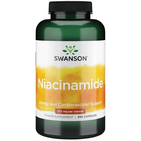 SWANSON NIACINAMIDE 250mg , 250 kapsułek