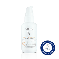 VICHY CAPITAL SOLEIL UA-AGE DAILY Fluid koloryzujący 50+, 40ml
