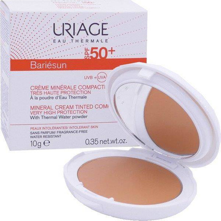 URIAGE Bariesun Podkład mineralny w kompakcie SPF 50+ opalony beż, 10 g