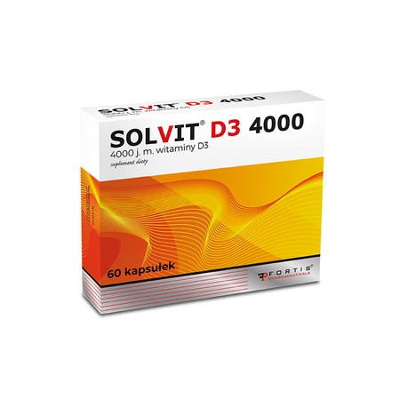 Solvit D3 4000 kaps.miękkie *60