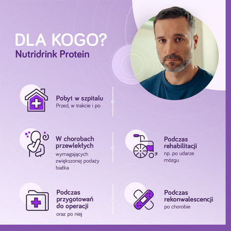 Nutridrink Protein o smaku waniliowym 4x125 ml