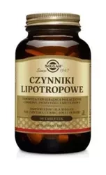 SOLGAR Czynniki Lipotropowe, 50 tabletek