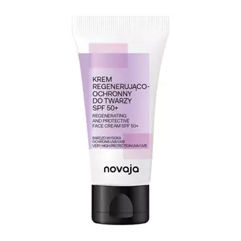 NOVAJA krem do twarzy  regenerująco-ochronny SPF50+ 50ml, data ważności 2023/03