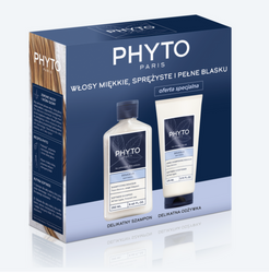PHYTO SOFTNESS Zestaw Delikatny Szampon, 250 ml+ Delikatna Odżywka z Mleczkiem Owsianym, 175 mlData ważności 2025.12.30