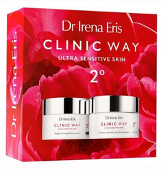 ERIS CLINIC WAY 2 Ultra Sensitive  Krem rewitalizujący na dzień, 50 ml+ Krem ujędrniający na noc, 50 ml