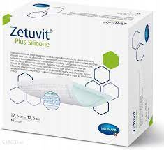 Opatrunek ZETUVIT Plus Silicone 12,5x12,5cm*1