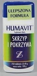 Humavit Z drożdze piw.skrz/pokrz.x 250tabl