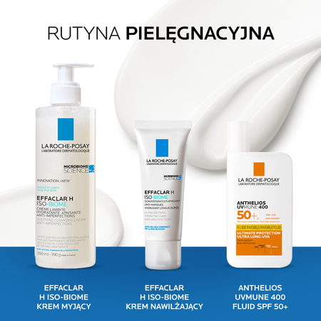 LA ROCHE-POSAY EFFACLAR H ISO-BIOME Krem kojąco-nawilżający przeciw niedoskonałościom 40 ml