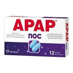 Apap Noc, 12 tabletek