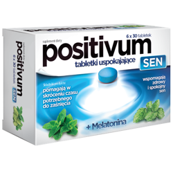 POSITIVUM SEN tabletki uspokajające, 180 sztuk