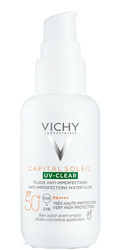 Vichy Capital Soleil UV-CLEAR Fluid przeciw niedoskonałościom SPF50+, 40 ml 