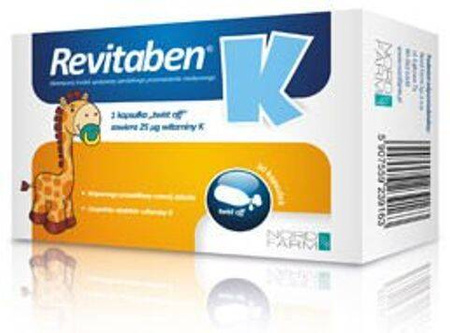 Revitaben K kapsułki twistoff 30 kaps.