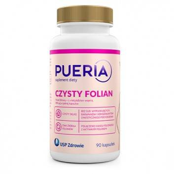Pueria Czysty Folian kaps. *90