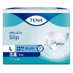 TENA SLIP ProSkin Plus L, pieluchomajtki  30 sztuk