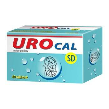 Urocal SD, 40 tabletek data ważn.2025.02.28