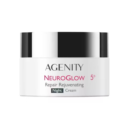 Agenity 5° Neuroglow - naprawczy krem modelujący na noc, 50 ml