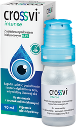 Crossvi Intense krople do oczu, roztwór, 10 ml