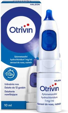 Otrivin 0,1% aerozol do nosa, 10 ml