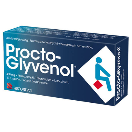 Procto-Glyvenol, 10 czopki