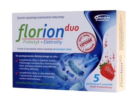 Florion Duo Probiotyk + Elektrolity 5saszetek, 