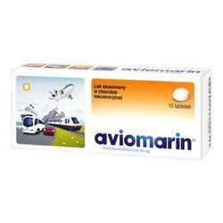 Aviomarin 50mg ,10 tabletek