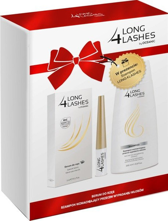 LONG4LASHES Serum d/rzęs + Szampon