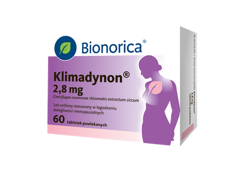 Klimadynon 2,8 mg 60 tabletek powlekanych. 