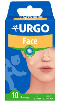 URGO Twarz małe opatrunki 1op.(10szt)