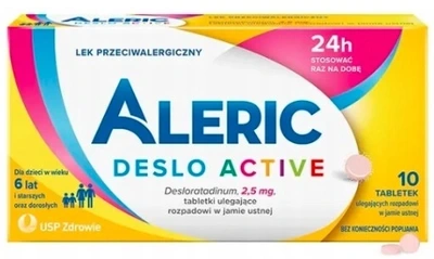 Aleric DesloActive 2,5mg x 10 tabletek