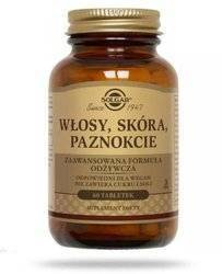 SOLGAR Formuła Włosy, Skóra, Paznokcie 60 tabletek