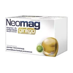 Neomag Ginkgo, 50 tabletek