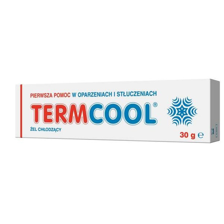 TERMCOOL Żel chłodzący pomoc w oparzeniach 30g