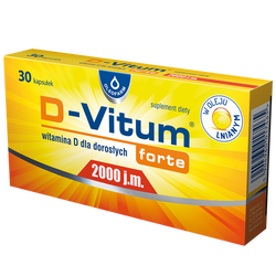 D-Vitum forte 2000 j.m. kaps. *30