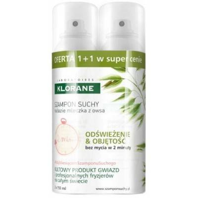 KLORANE OWIES Suchy Szampon 2x150ml