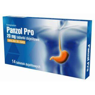 Panzol Pro (Pantoprazol Apotex) x14 sztuk