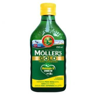 Moller's Gold Tran Norweski płyn 250 ml