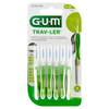 SUNSTAR GUM TRAV-LER - Zielone szczoteczki międzyzębowe 1,1mm, 6 sztuk