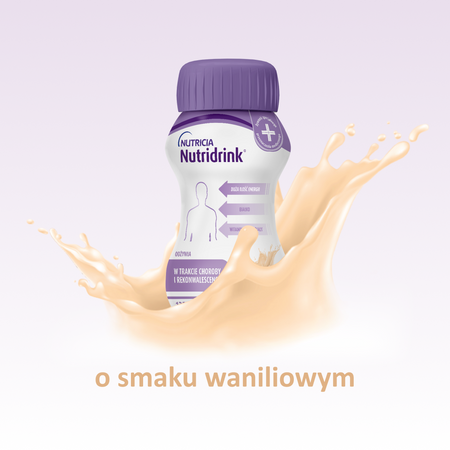 Nutridrink o smaku waniliowym 4x125 ml 