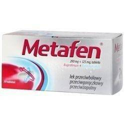 Metafen tabl. 0,2g+0,325g 50 tabl.