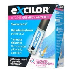 Excilor leczenie grzybicy paznokci płyn 3,3ml