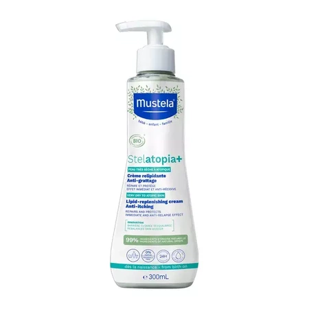 Mustela Stelatopia + Krem uzupełniający lipidy, 300ml