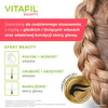 VITAPIL® beauty – na gładkie i lśniące włosy, z biotyną, bambusem i kwasem hialuronowym, 30 kapsułek