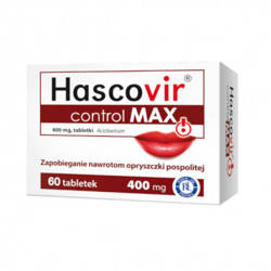 Hascovir Control Max 400mg 60 tabletek