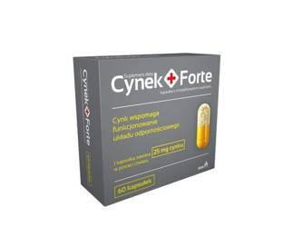 Cynek+ Forte kapsułki do jelitowe 25mg*60 