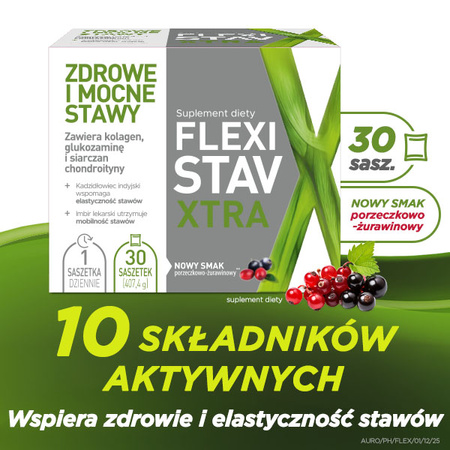 FlexiStav Xtra, 30 saszetek